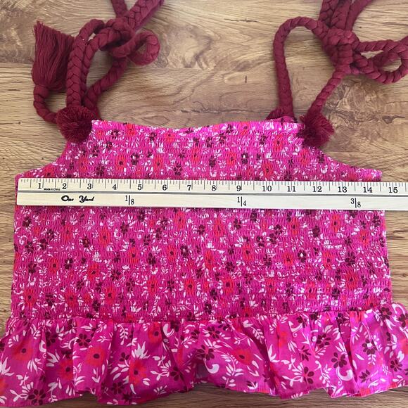 Figue Lucinda Smocked Tank Top Size M - Picture 8 of 10